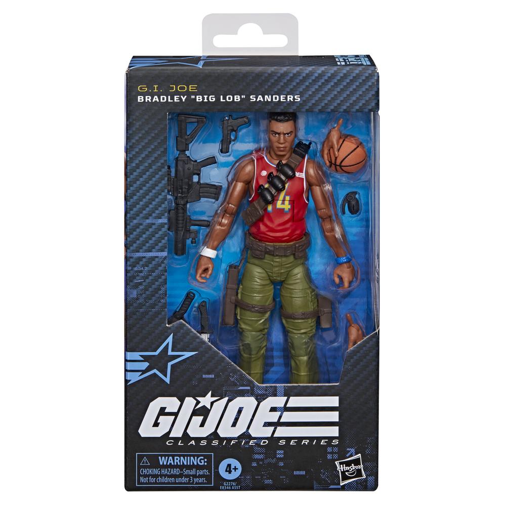 Figura de Acción Hasbro G.I. Joe Classified Series Bradley "Big Lob" Sanders de 15 cm