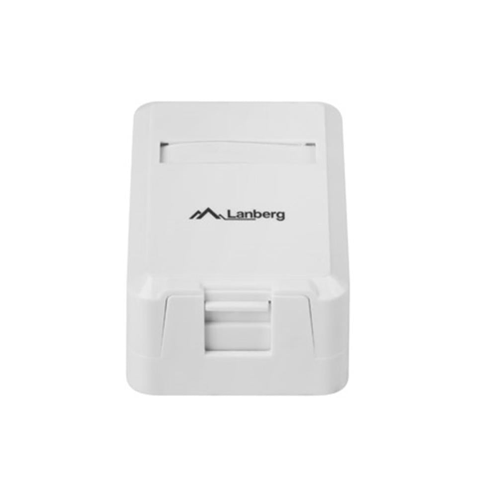 Caja de Conexiones Superficial Lanberg 1 Puerto - Compacita y Duradera