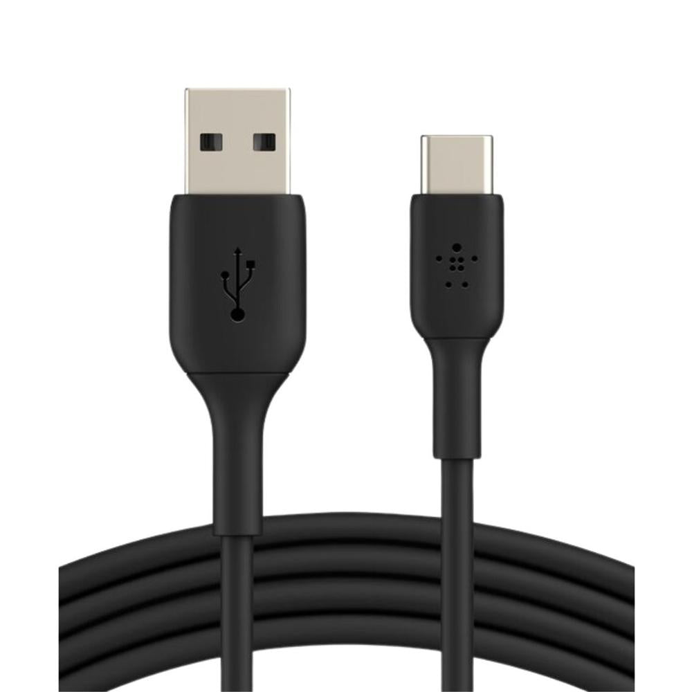 Cable USB-C a USB-A Belkin 2m Negro - Carga y Sincronización
