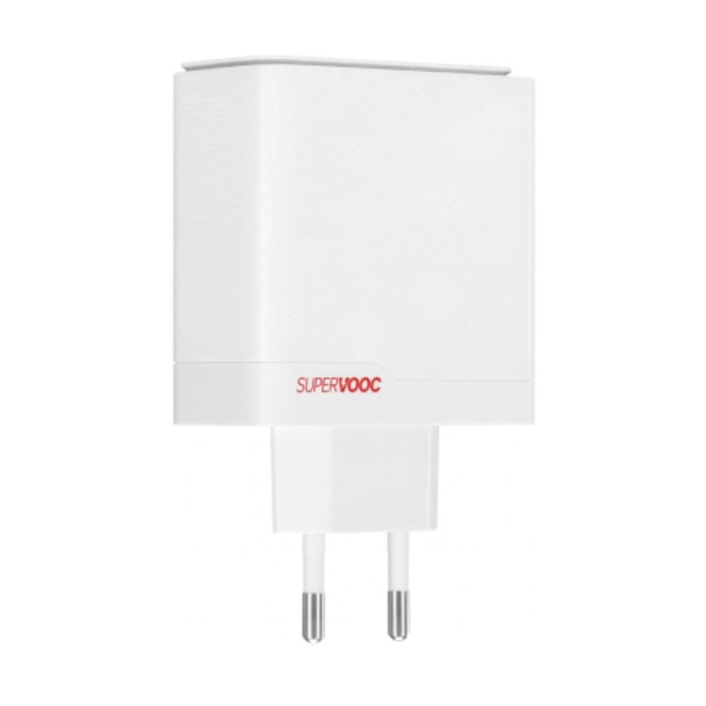 Cargador OnePlus 100W Duo USB-C y USB-A Blanco