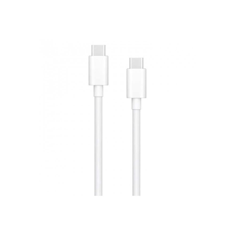 Cable OPPO USB-C a USB-C 65W 1m Blanco - Carga Rápida y Transferencia de Datos