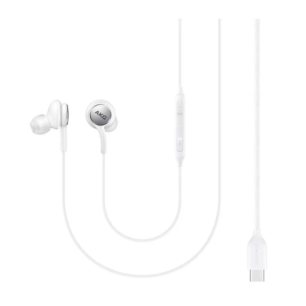 Auriculares Samsung AKG USB-C Blancos con Sonido de Alta Fidelidad