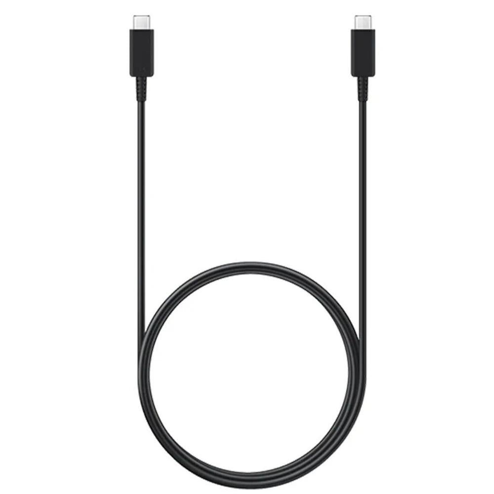 Cable Samsung USB-C a USB-C 1.8m 5A Negro - Carga Rápida y Alta Velocidad