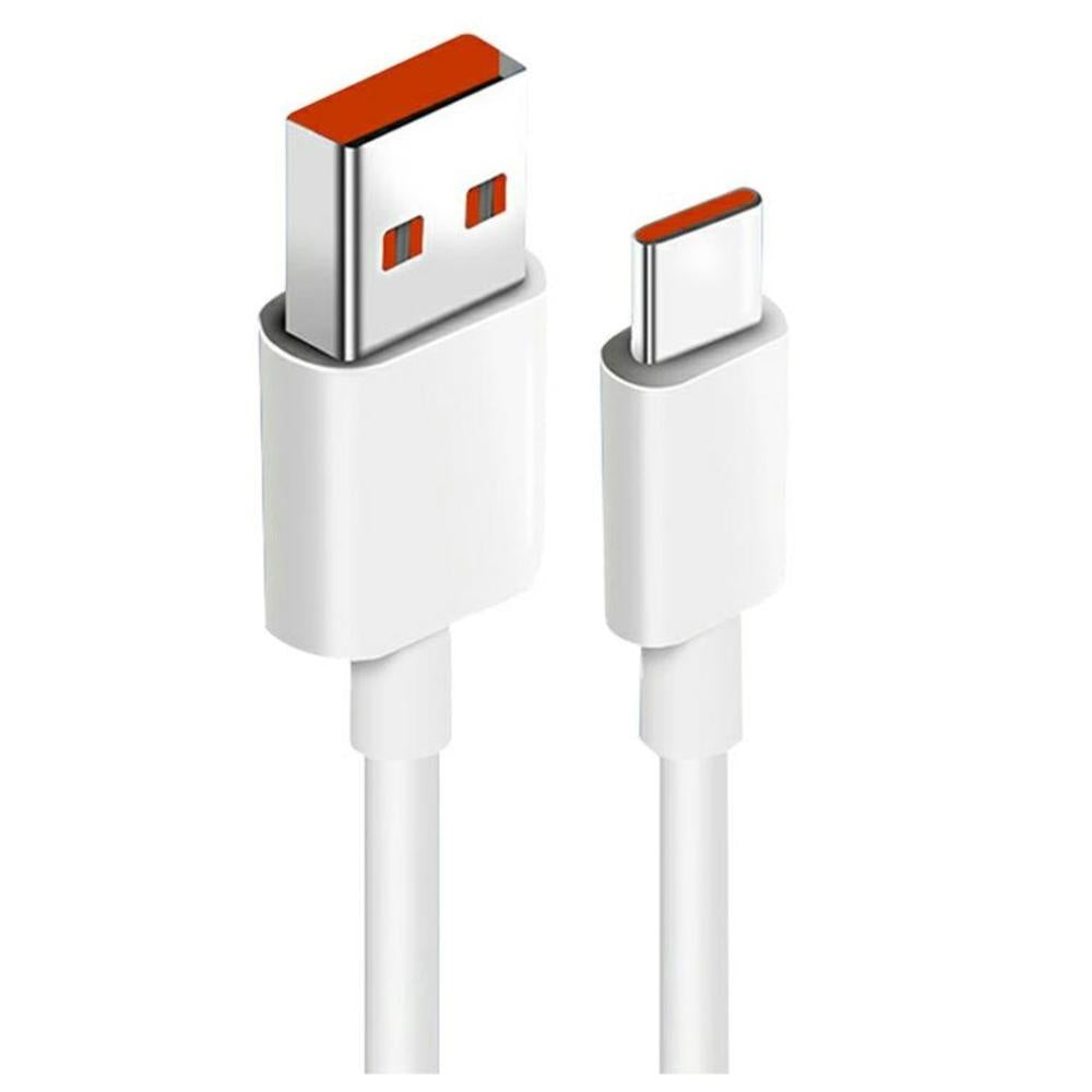 Cable USB Tipo C a USB Tipo A Xiaomi 6A 1m Blanco