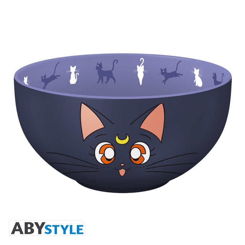 Bowl ABYstyle Sailor Moon - Luna, 600ml de Cerámica