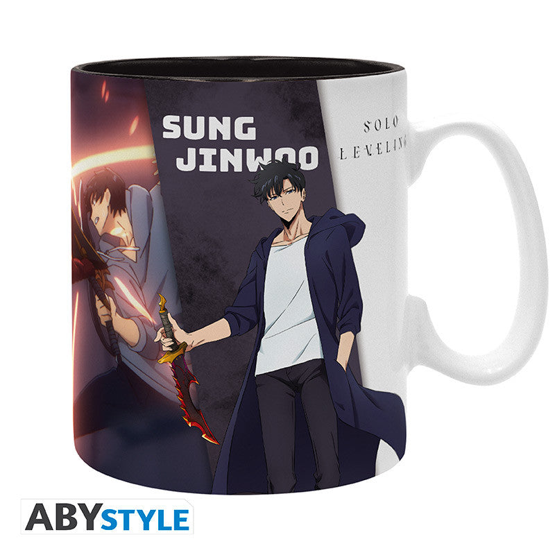 Taza ABYstyle Solo Leveling Jinwoo & Igris - 460ml