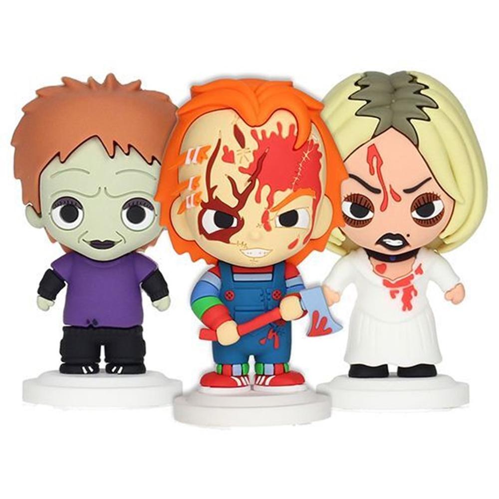 Set de Figuras Pokis Familia Chucky - Colección Esencial de Terror