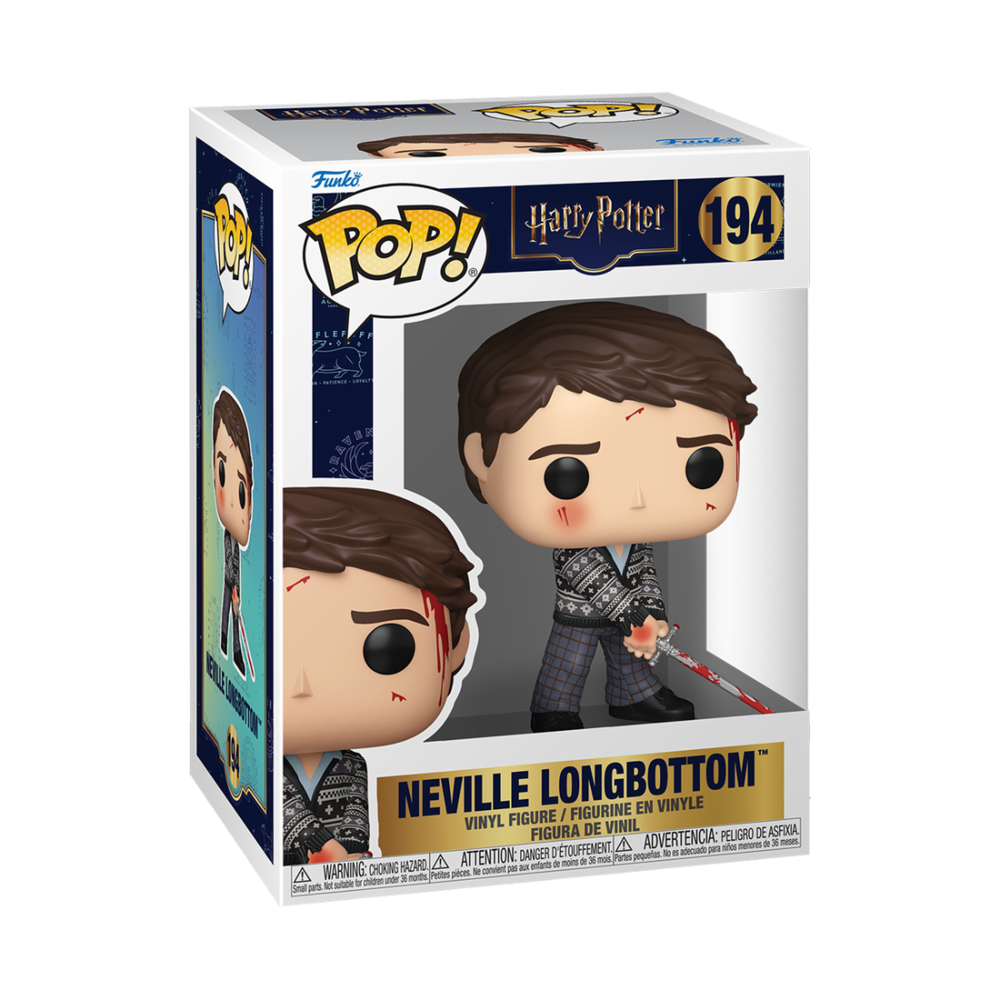 Funko POP Movies Harry Potter - Neville Longbottom con Espada de Gryffindor