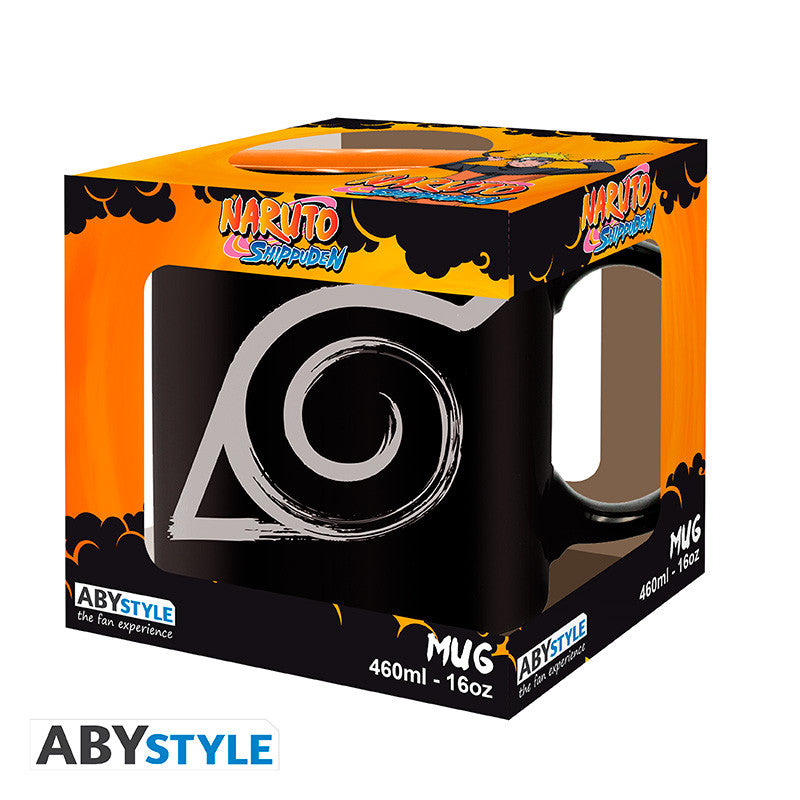 Taza Konoha Big Size Naruto Shippuden 460 ml de Cerámica