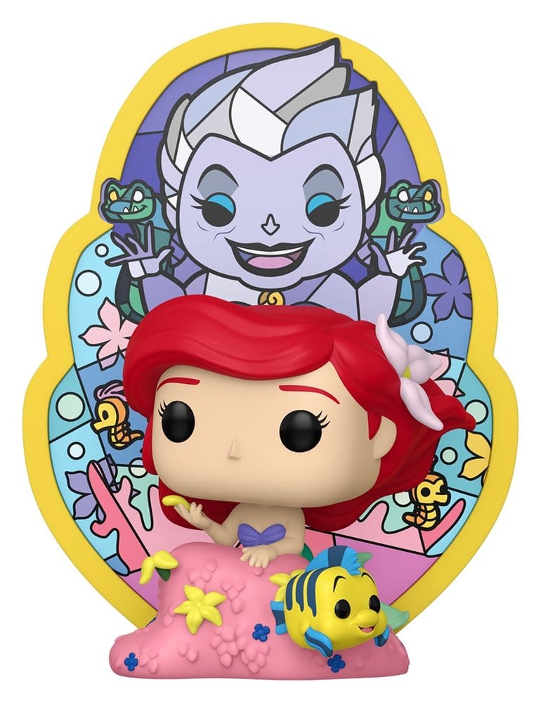 Funko Pop! Deluxe Ariel (Ursula Stained Glass) - La Sirenita