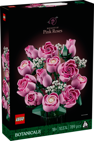 LEGO Botanical Collection - Ramo de Rosas Rosadas (10374)