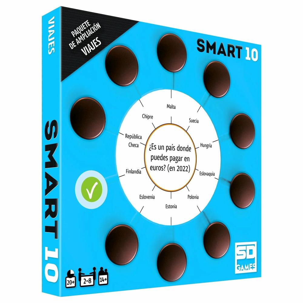 SMART 10: Paquete de Ampliación Viajes – ¡Descubre el Mundo Jugando!