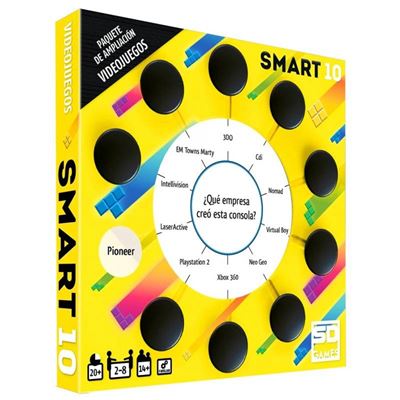 Expansión SMART10: Videojuegos - ¡Desafía tu Conocimiento Gamer!