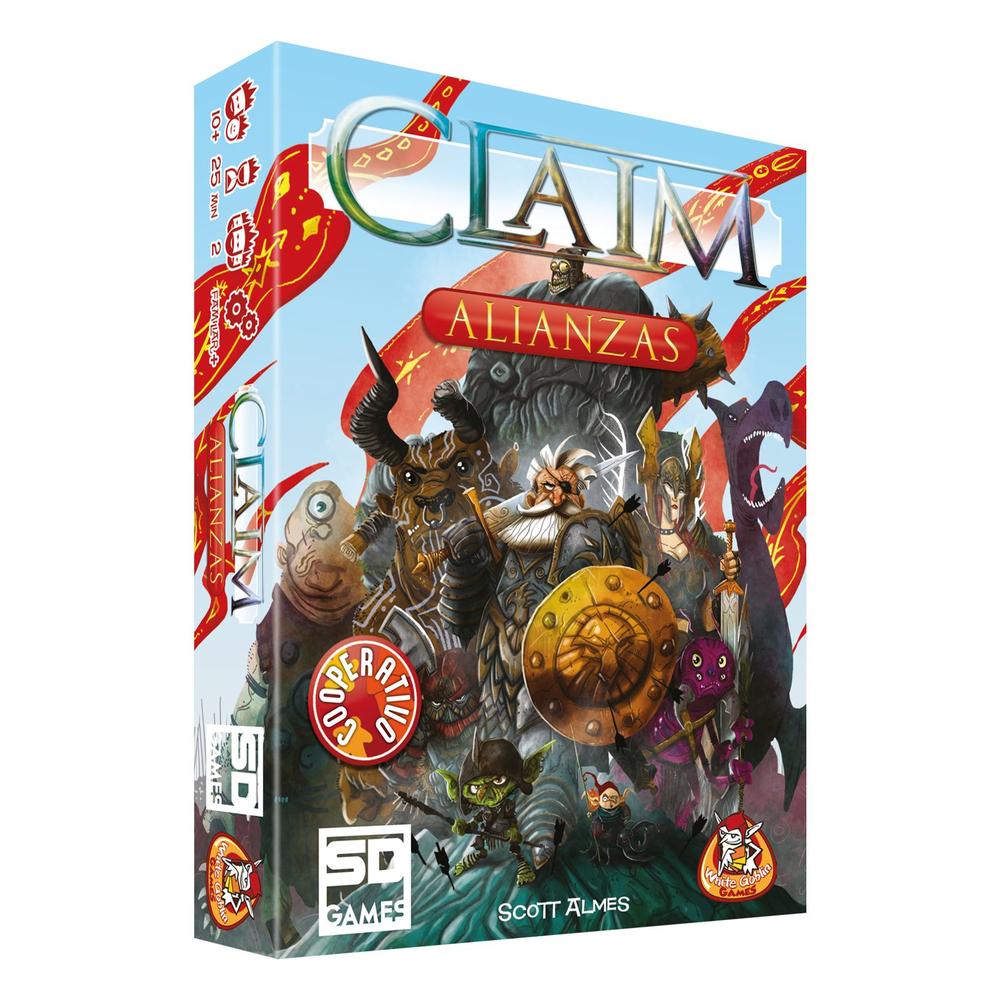 Claim: Alianzas - Juego de cartas estratégico para 2 jugadores