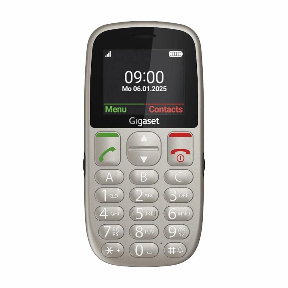 Gigaset Móvil Senior GL395 2.2" SIM Gris Titanium
