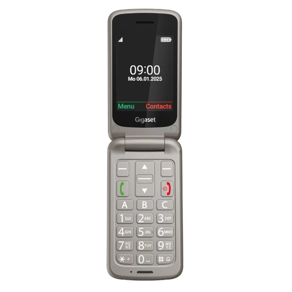 Teléfono móvil Gigaset GL595 2.8" SIM Gris Titanium