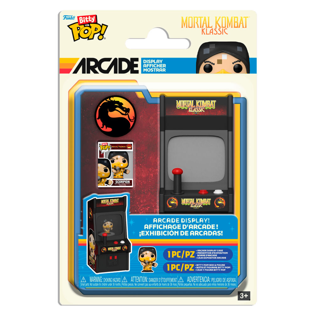 Figura Bitty POP! Arcade Scorpion - Mortal Kombat