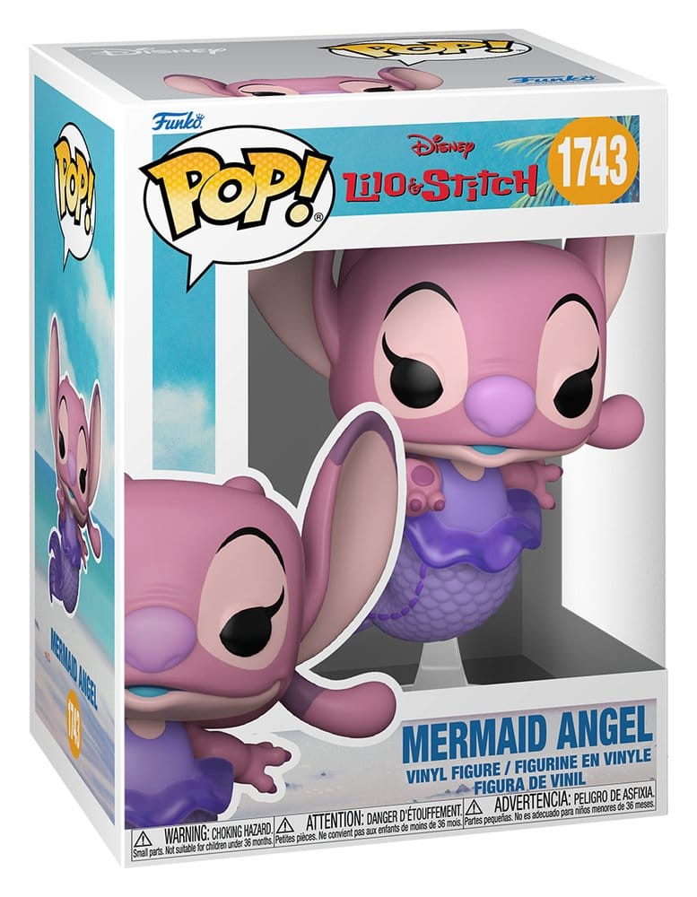 Funko Pop Disney Lilo & Stitch Mermaid Angel 13,5 cm Figura de Vinilo