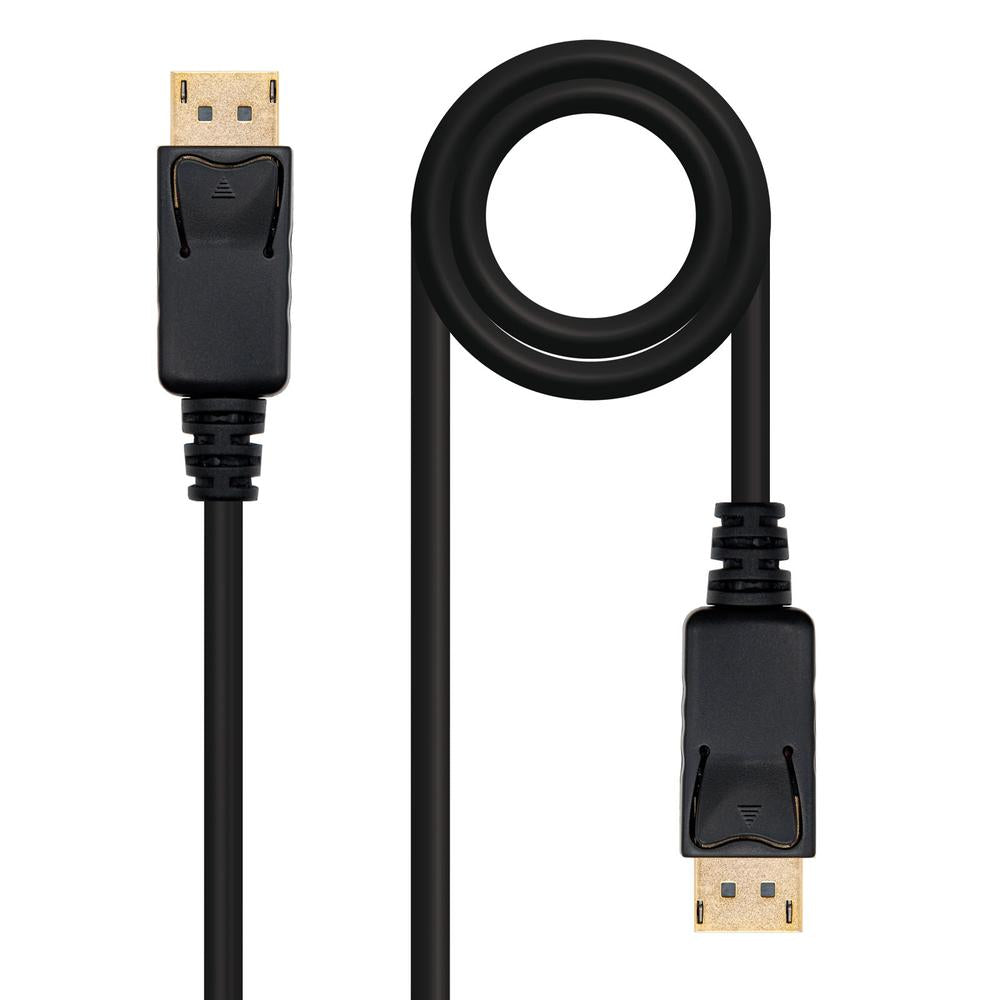 Cable DisplayPort DP/M - DP/M Nanocable 1.5 m Alta Definición 4K