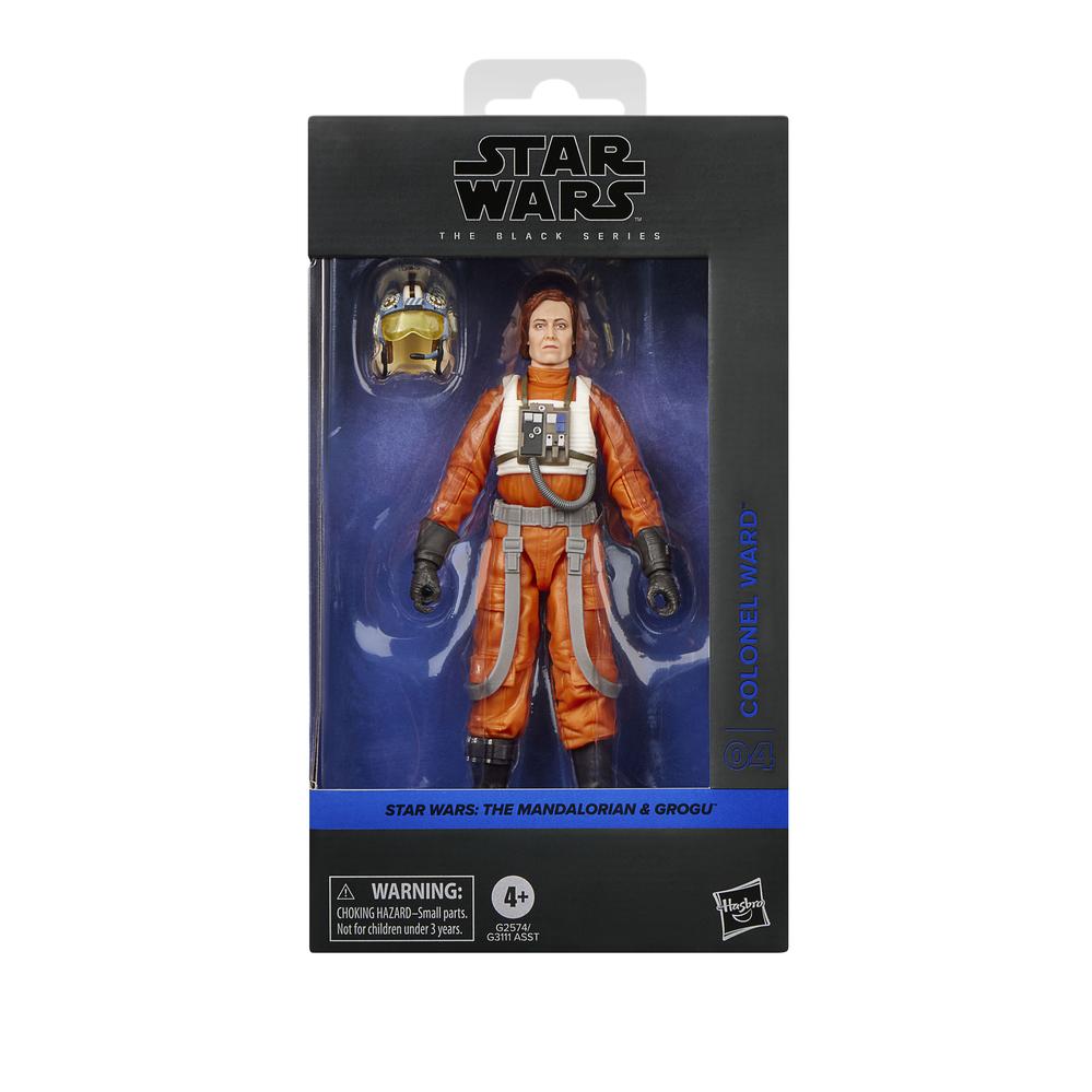 Figura Hasbro Star Wars The Black Series: Coronel Ward y Grogu 15 cm
