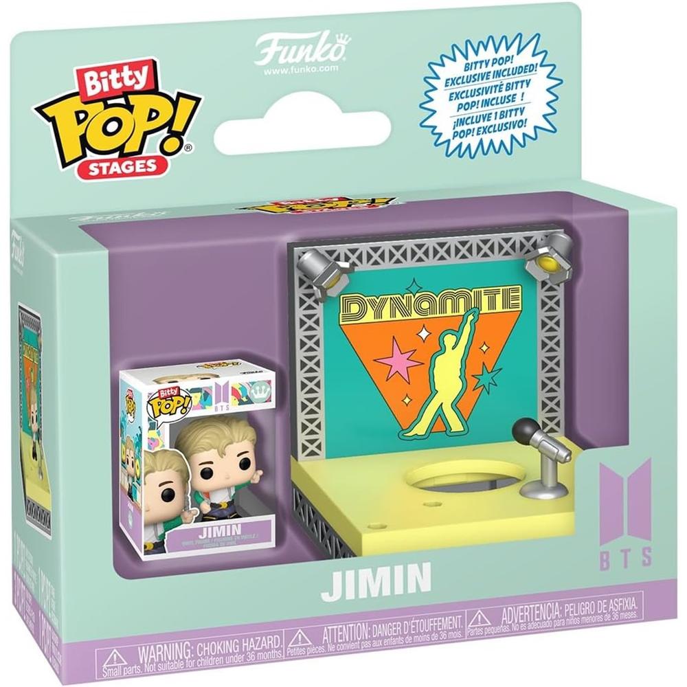 Bitty Stages: BTS - Dynamite - Jimin - Figura Coleccionable Funko