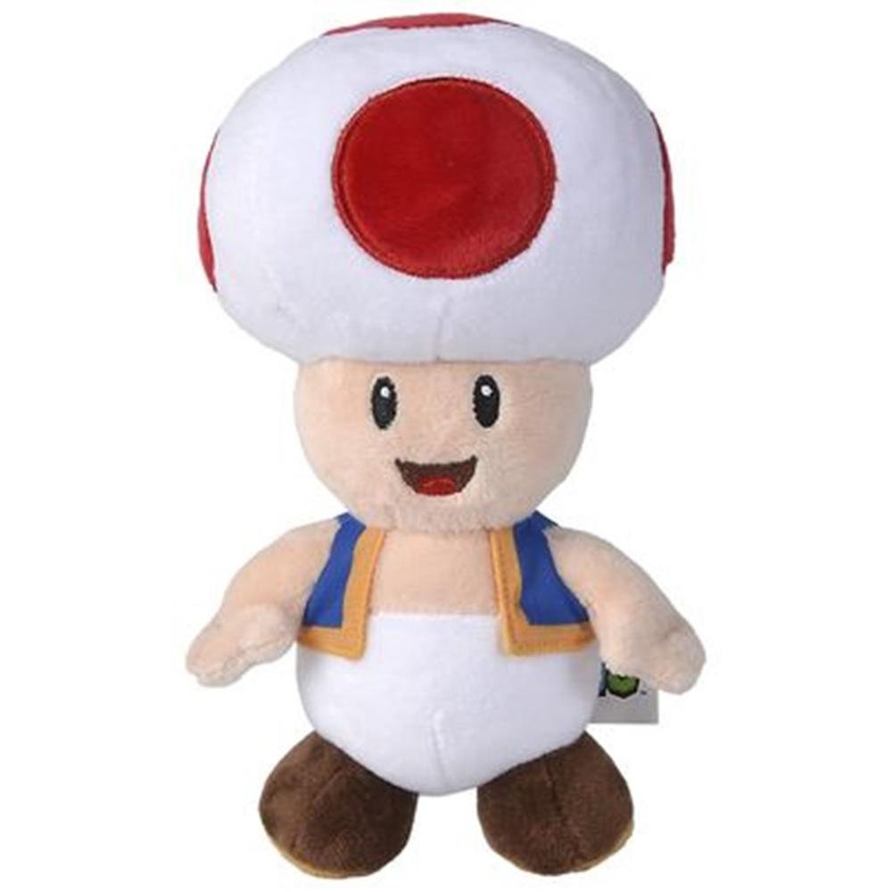 Peluche Toad 20 cm - Super Mario Nintendo Oficial