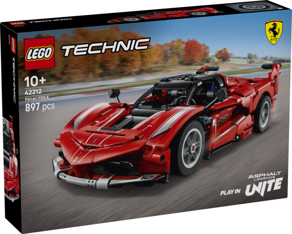 LEGO Ferrari FXX V29 Maqueta de Construcción Roja