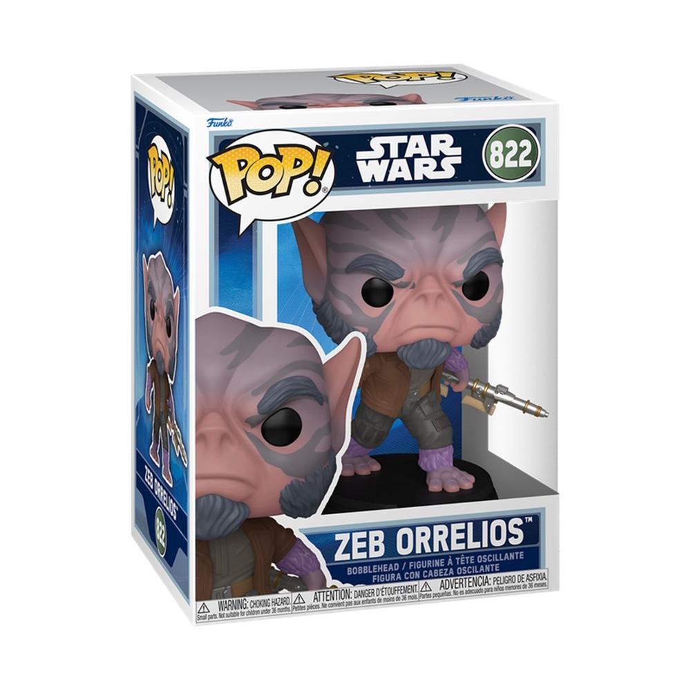 Funko Pop! Star Wars Zeb Orrelios con Bo-Rifle