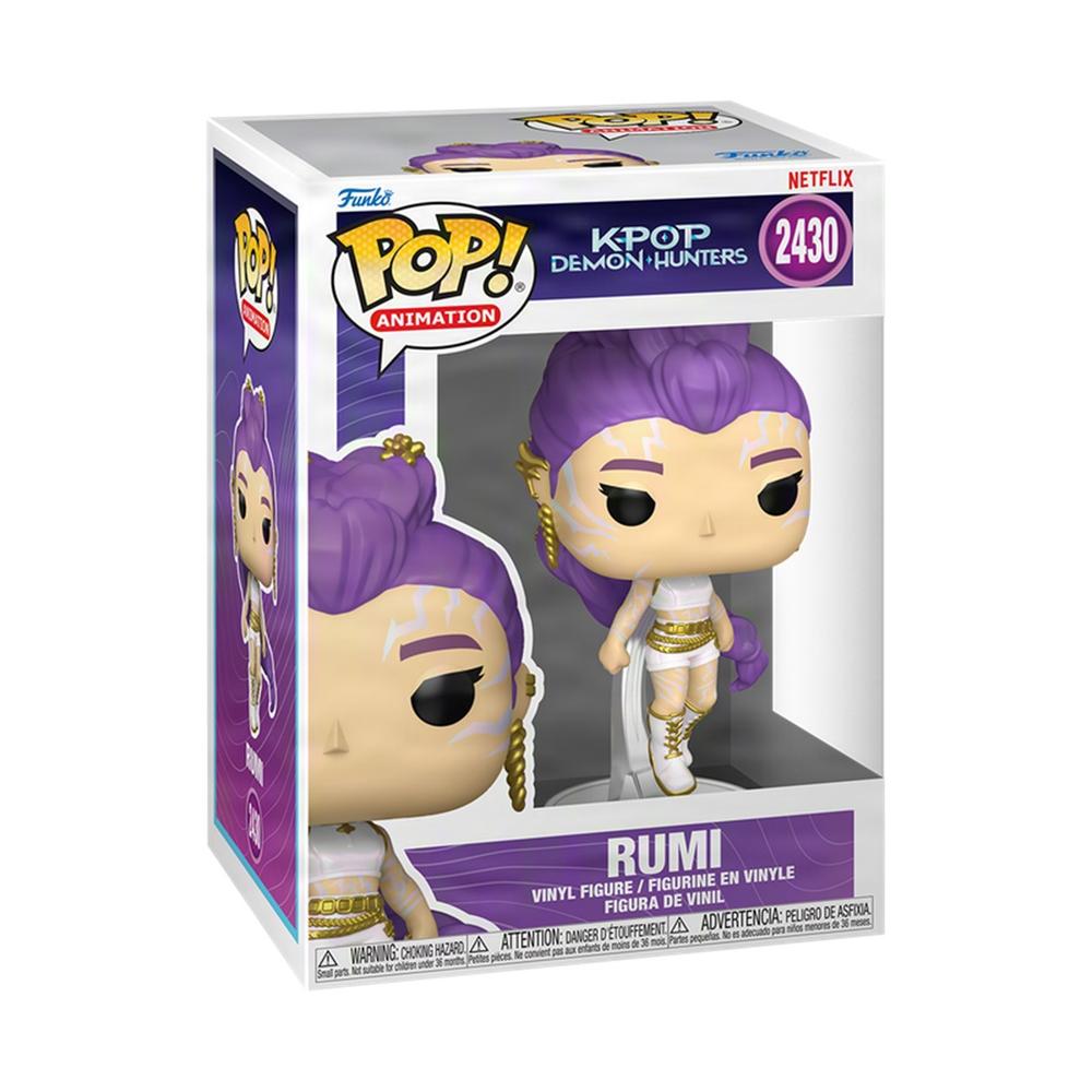 Funko Pop! Animación: KPop Demon Hunters - Rumi (What It Sounds Like) - Chase (Glow)