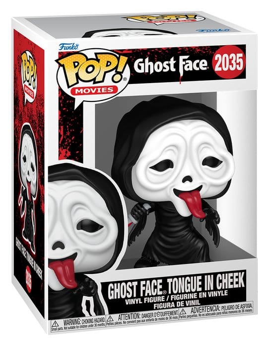 Funko Pop! Ghost Face Tongue in Cheek - Scream - 9.7 cm