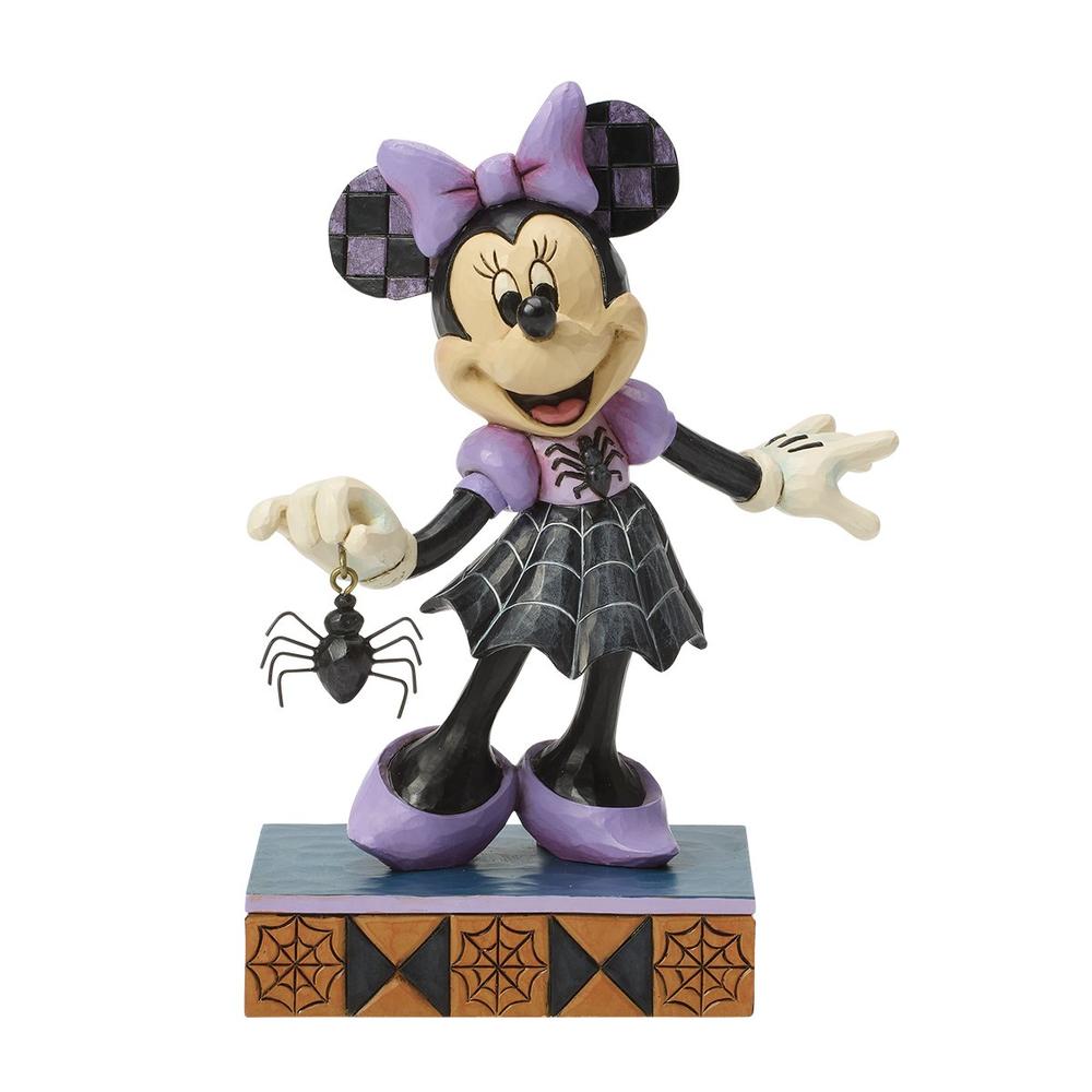 Figura Minnie en Vestido de Araña de Disney Traditions por Jim Shore