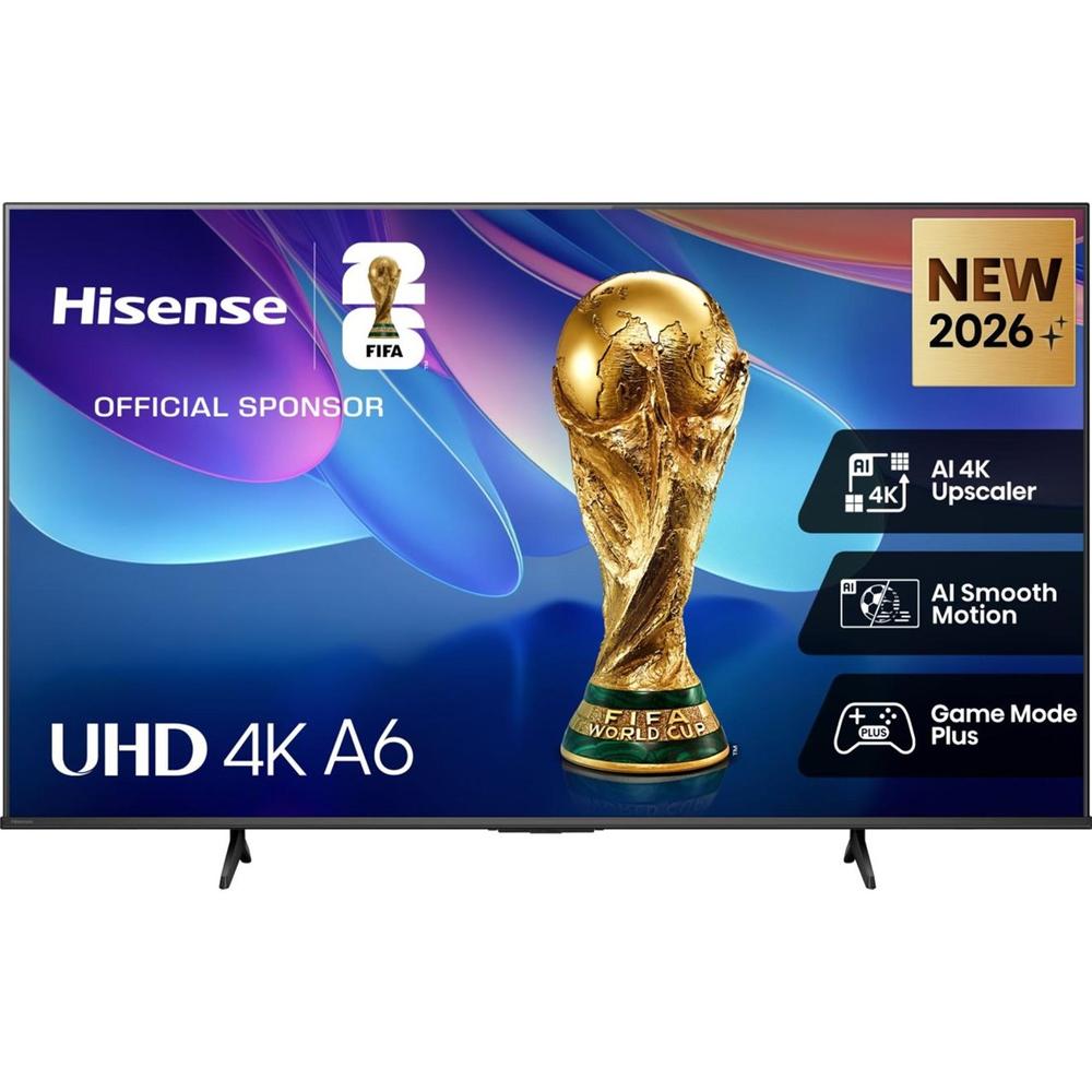 Televisor Hisense 43 pulgadas LED 4K UHD - 43A6S - Smart TV