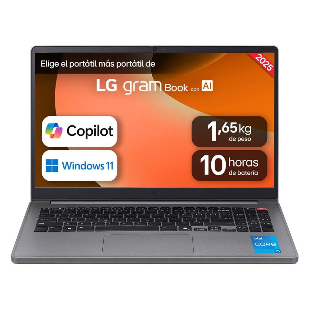 Portátil LG Gram 15U50T - i5-1334U - 16GB - SSD 512GB - 15.6" FHD - Windows 11 Home