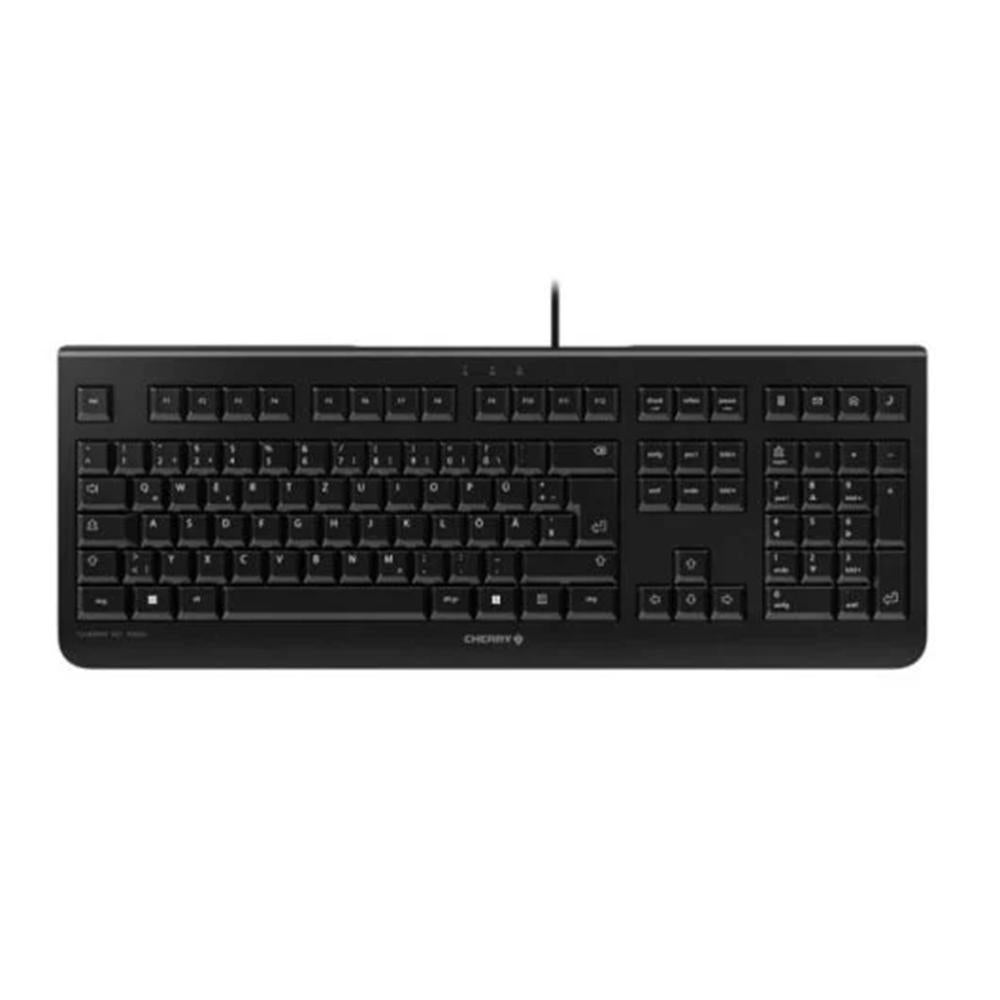 Teclado Cherry KC 1000 USB QWERTY Portugués Negro - Precisión y Comodidad Profesional