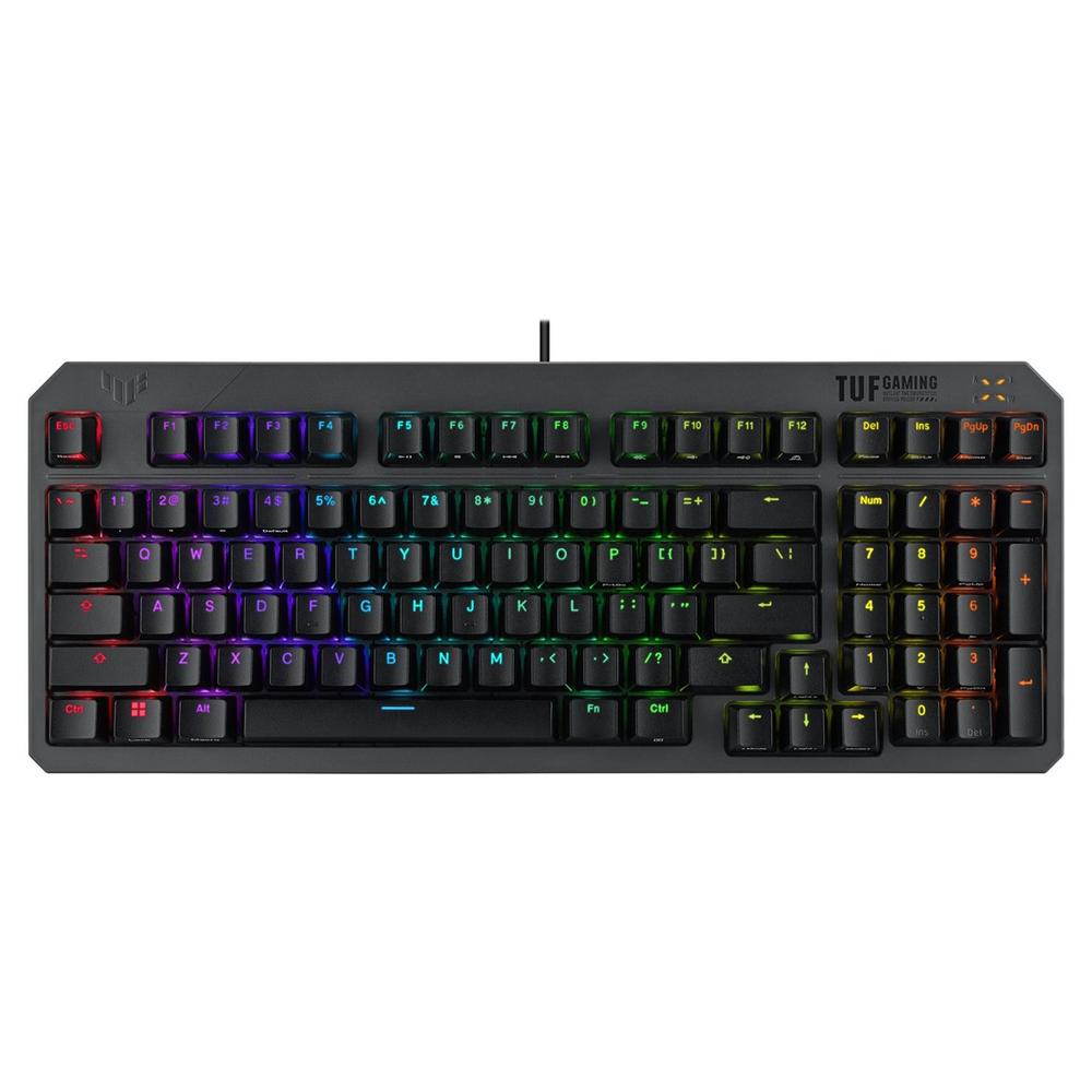 Teclado ASUS TUF Gaming K3 Gen II RGB Negro Optomecánico