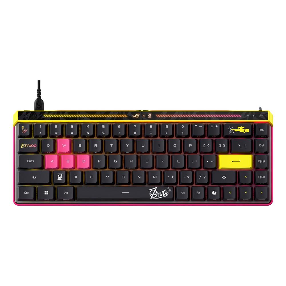 Teclado Gaming ASUS ROG Falchion Ace HFX ZywOo Edition RGB 65%