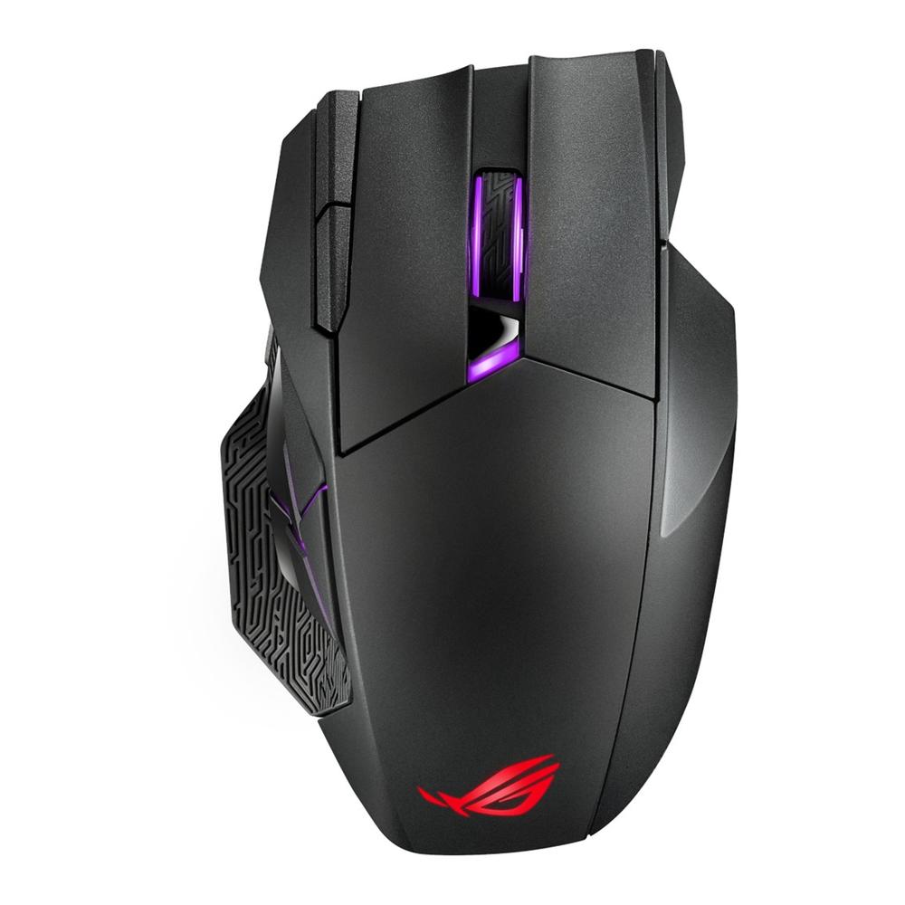 Ratón Gaming Inalámbrico ASUS ROG Spatha X - 19000 DPI, 12 Botones Programables, RGB