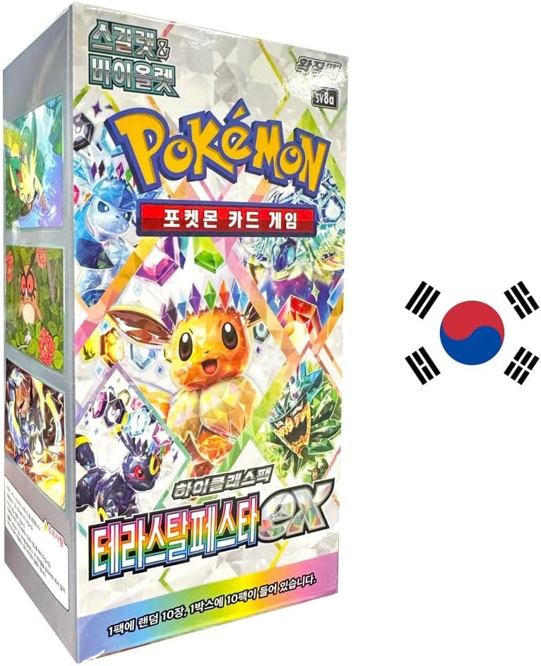 Pokémon TCG Terastal Festival EX Sobres de Refuerzo Coreano