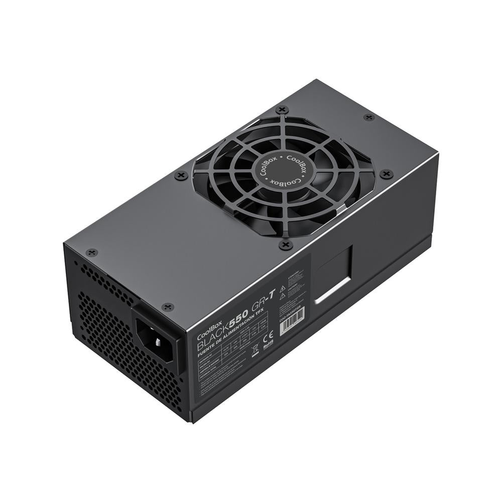 Fuente de Alimentación CoolBox TFX Black 550W 0GR-T