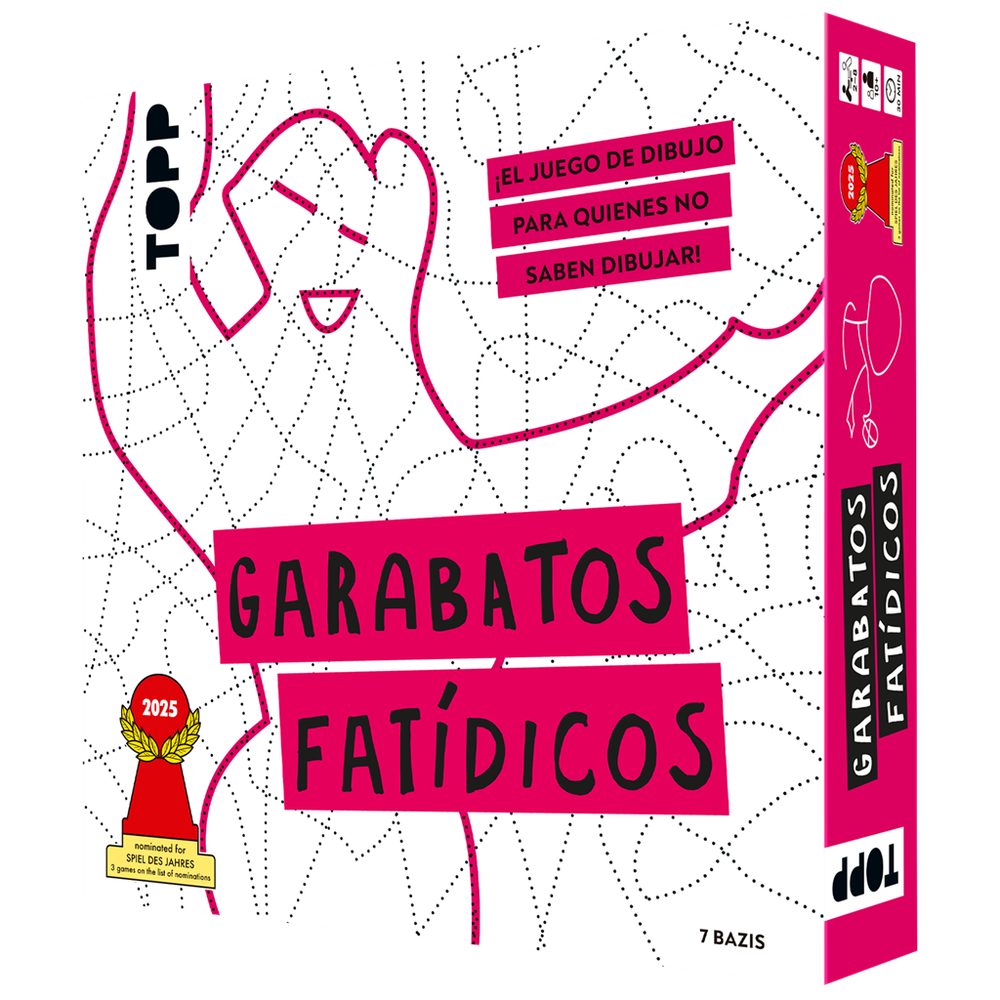 Juego de Mesa Garabatos Fatídicos PEGI 10 - Topp - Colección Krakel Orakel