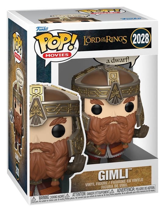 Funko POP! Gimli (Nobody Tosses a Dwarf) - The Lord of the Rings