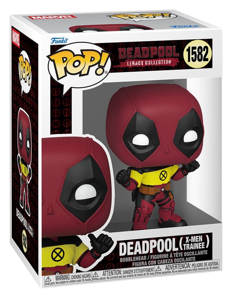 Funko Pop! Marvel Deadpool (X-Men Trainee) Vinyl Bobblehead