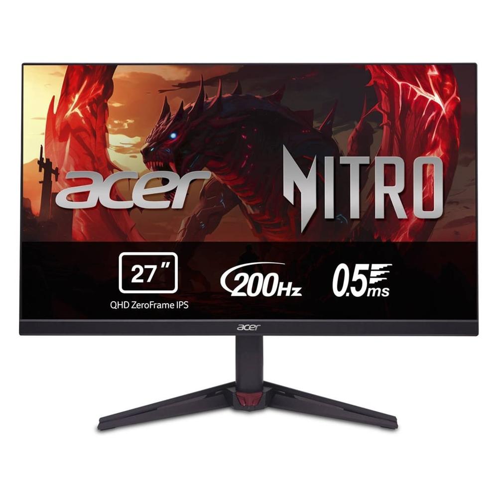 Monitor LED Gaming 27 Pulgadas Acer Nitro VG270UX1BMIIPX TFT QHD 200Hz 0.5ms VESA 100x100