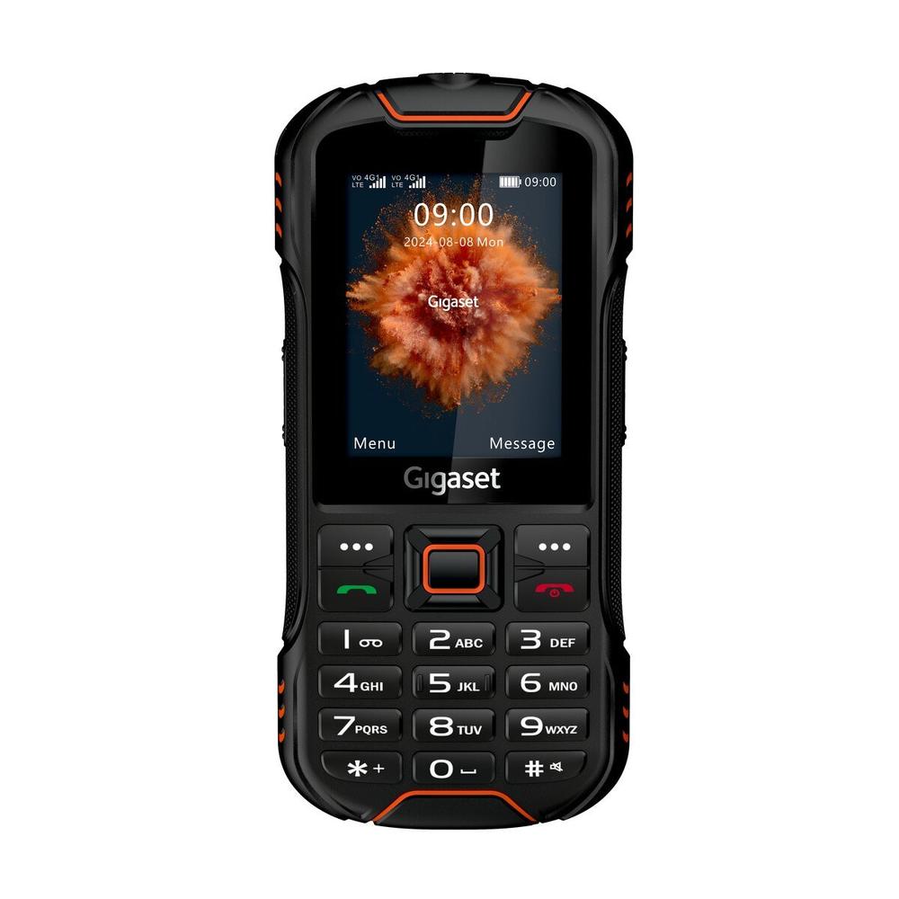 Telefono movil rugerizado Gigaset GLX8 PLUS negro