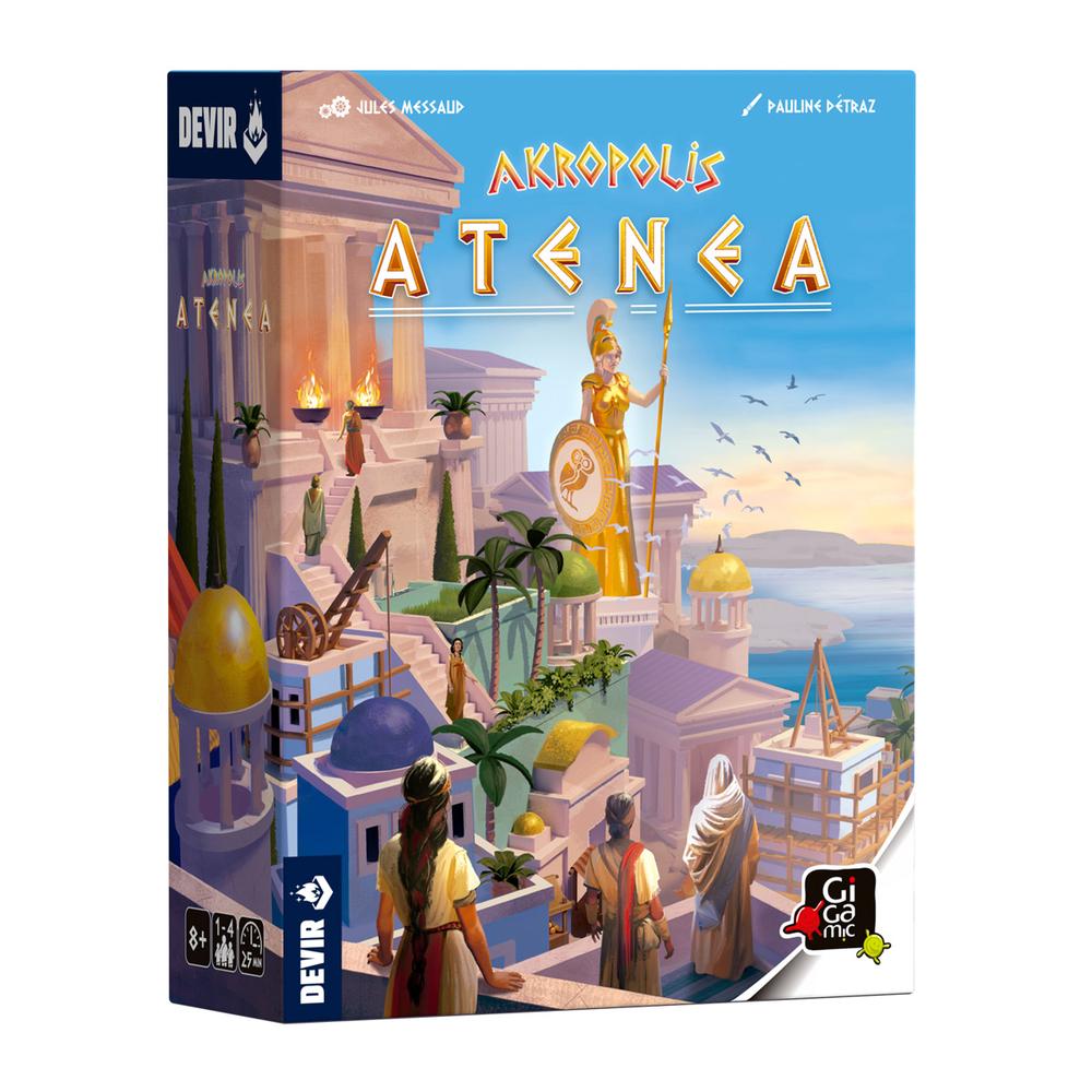 Juego de Mesa Akropolis Expansión Atenea