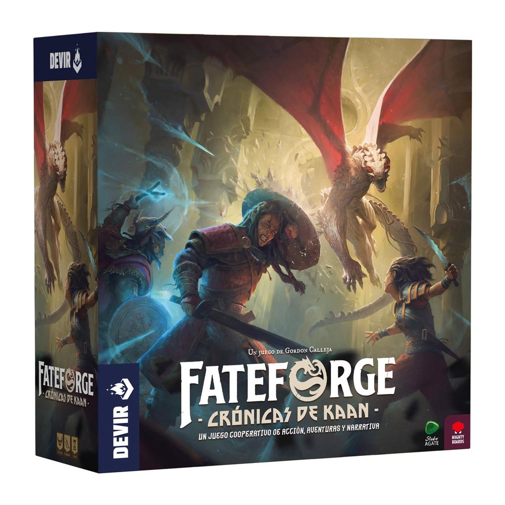 Fateforge: Crónicas de Kaan - Juego de mesa cooperativo para 1 a 4 jugadores