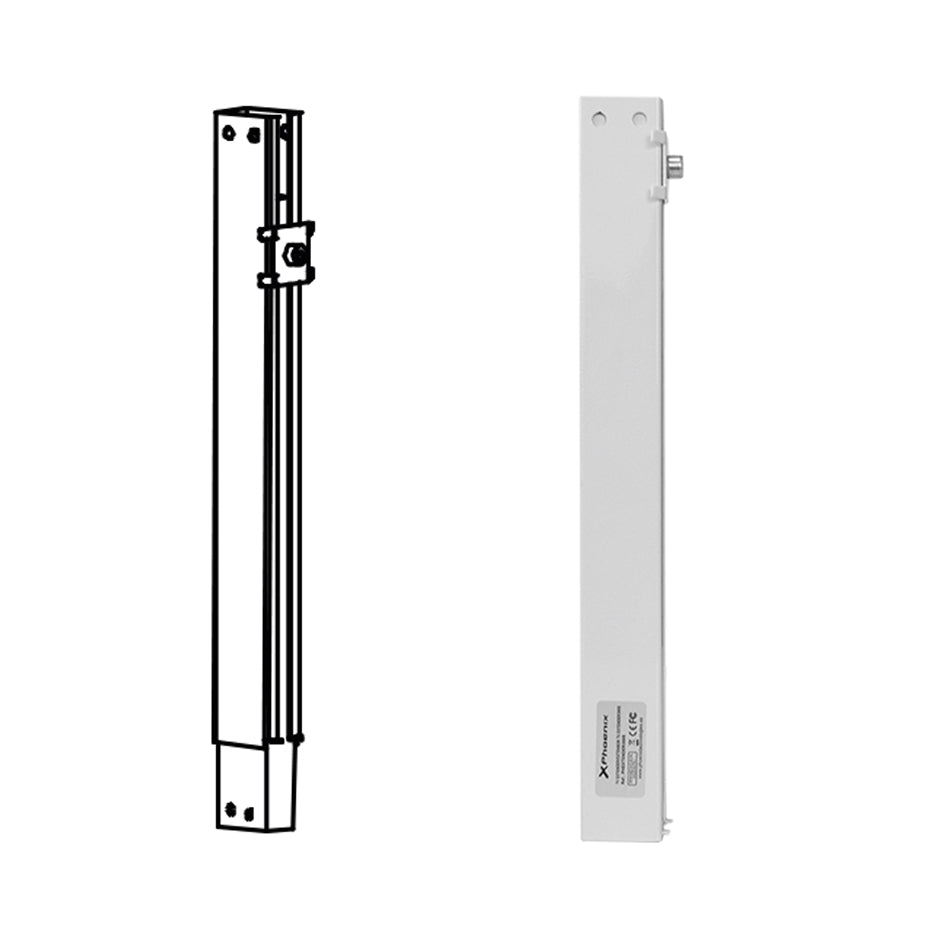 Soporte Extensor Phoenix para Proyector de Techo y Pared - Ajustable de 29.6 a 53.5 cm, Blanco