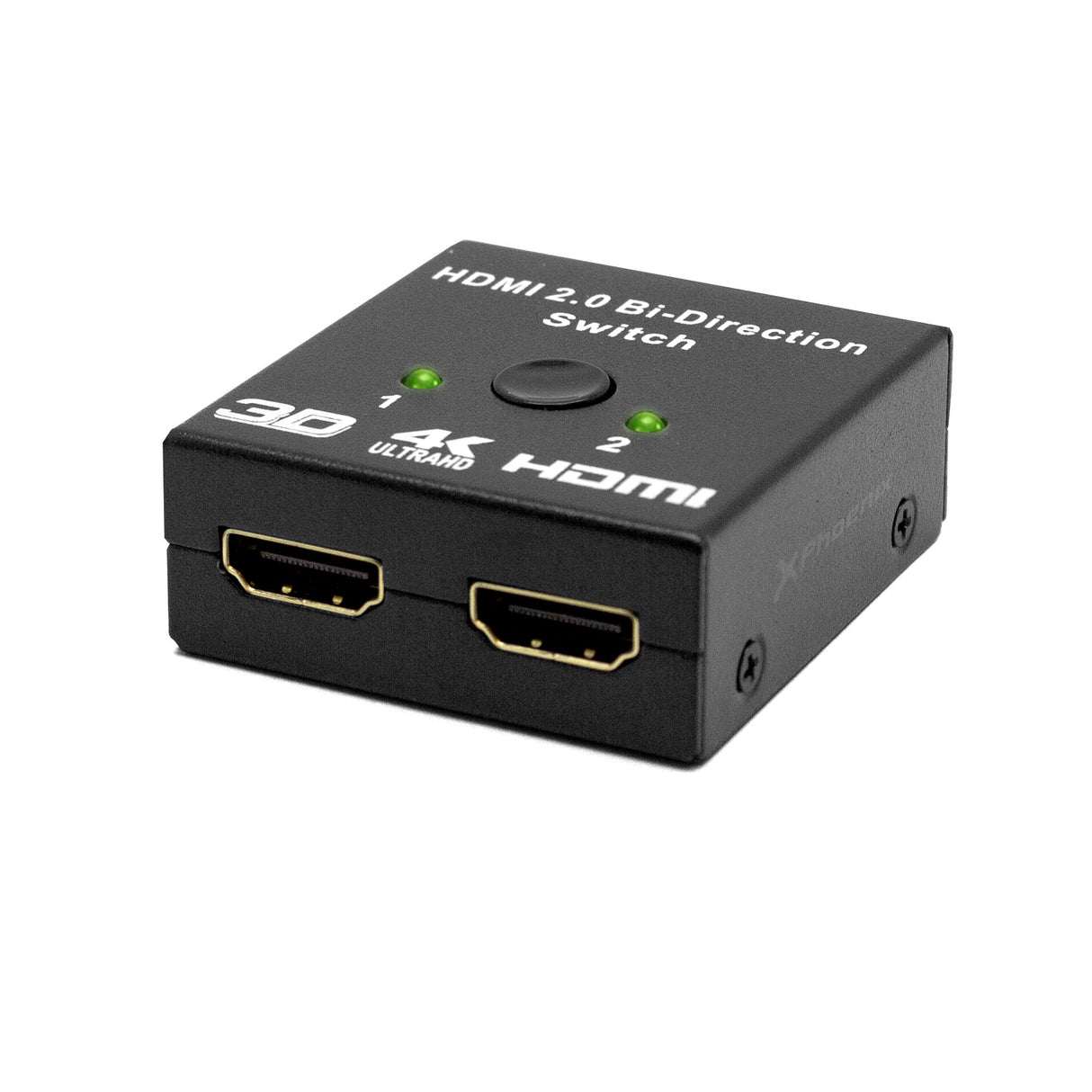 Divisor HDMI 4K 30FPS con Conmutador Manual Phoenix - 1x2 Bidireccional