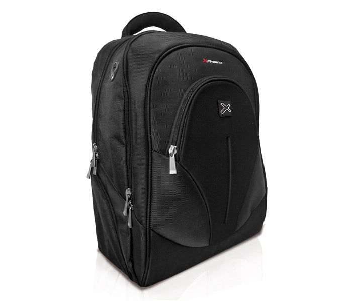Mochila Oxford Negra para Portátil hasta 17,3" con Compartimento Adicional