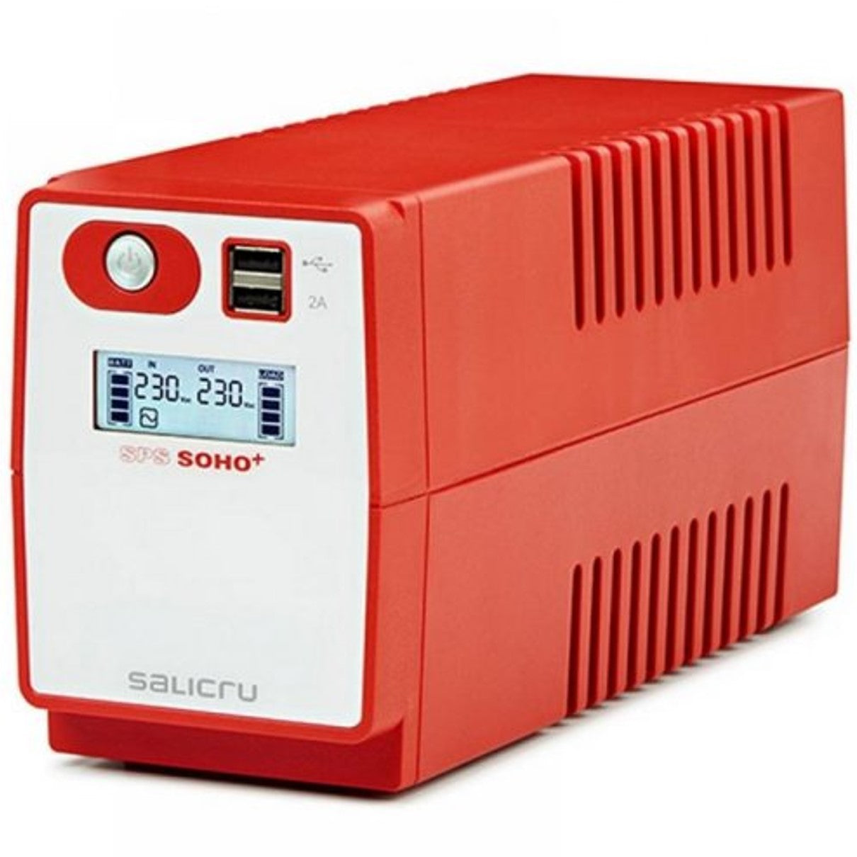 SAI Salicru SPS SOHO+ 650VA - Protección Eléctrica Avanzada y Doble Cargador USB